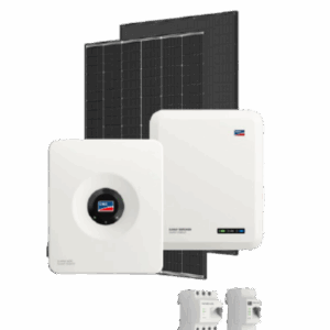 Instalación de Autoconsumo (Llave en mano 10 paneles full blackTrina Solar VertexS+ 440Wp. Inversor hibrido monofásico SMA Sunny Boy4.0 SE. Monitorización SMA Energy Meter 2.0 / CT.
